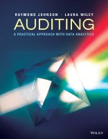 Raymond N. Johnson  Laura Davis Wiley  Robyn Moroney  Fiona Campbell  Jane HamiltonAuditing  A Practical Approach with Data Analytics-John Wiley & Sons (2019)