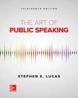 The Art of Public Speaking by Stephen Lucas