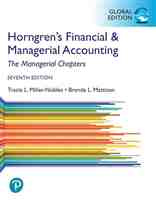 Horngren's Financial & Managerial Accounting, The Managerial Chapters, eBook, Global Edition