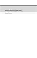 Advanced Introduction to Public Policy