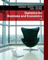 Statistics for Business  Economics by David R. Anderson et al.