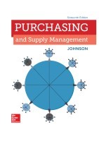 Purchasing and Supply Management  P. Fraser Johnson