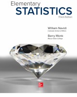 Elementary Statistics by William Cyrus Navidi, Barry J Monk