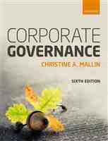 Christine A. Mallin - Corporate Governance (2019, OXFORD UNIVERSITY PRESS)