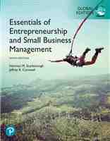 Essentials of Entrepreneurship and Small Business Management, EBook, Global Edition