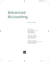 Advanced Accounting 14th Edition Joe Ben Hoyle, Thomas F. Schaefer etc.