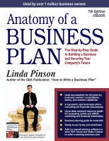 Business Plan  Linda Pinson Anatomy of a