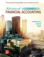 ISE EBook Online Access for Advanced Financial Accounting