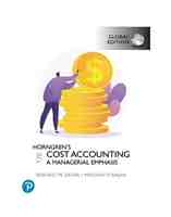 Horngren's Cost Accounting, EBook, Global Edition