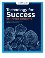 Technology for Success Computer Concepts (Jennifer T. Campbell, Mark Ciampa etc.)