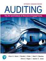 Alvin Arens, Alvin A Arens, Randal J Elder, Mark S Beasley, Chri - Auditing  The Art and Science of Assurance Engagements (2021, Pearson Canada)
