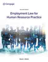 David J. Walsh - Employment Law for Human Resource Practice 7th Edition (2024, Cengage)