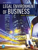 Legal Environment of Business: Online Commerce, Ethics, and Global Issues [RENTAL EDITION], 9/e