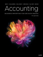 Accounting Business Reporting for Decision Making by Jacqueline Birt, Keryn Chalmers, Suzanne Maloney, Albie Brooks, Judy Oliver, David Bond