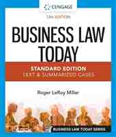 Business Law Today - Standard Edition