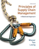 Principles of Supply Chain Management A Balanced Approach by Joel D. Wisner, KeahChoon Tan, G. Keong Leong
