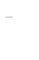 Strategic Analytics  Integrating Man  Martin Kunc