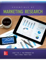 Essentials of Marketing Research  Joseph F., Jr. Hair, Mary F. Wolfinbarger, David