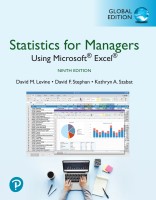 Statistics for Managers Using Microsoft Excel, EBook, Global Edition