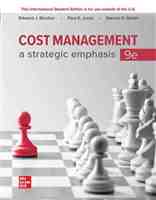 ISE EBook Online Access for Cost Management: A Strategic Emphasis
