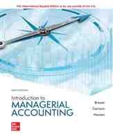 ISE EBook Online Access for Introduction to Managerial Accounting