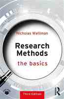 The basics] Nicholas Walliman - Research Methods. The Basics (2021, Routledge)