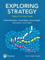 Exploring Strategy, Text and Cases, 12th Edition