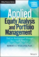 Wiley Finance : Applied Equity Analysis and Portfolio Management + Online Video Course : Tools to Analyze and Manage Your Stock Portfolio