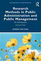 Research Methods in Public Administration and Public Management; An Introduction; Second Edition